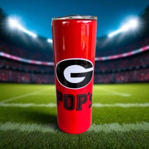 20z University of Georgia Bulldogs Custom Tumbler