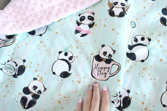 panda nursery bedding