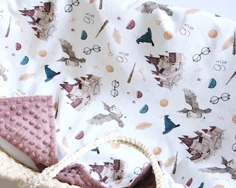 Etsy harry potter blanket hotsell