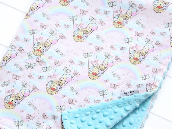 personalized winnie the pooh blanket