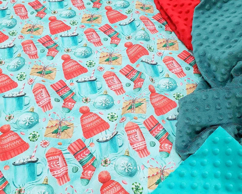 Christmas Baby Blanket Personalized First Christmas ...