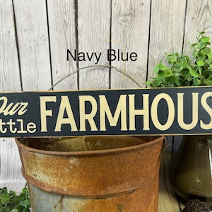 Our Little Farmhouse Sign - Farm Sign - Farmhouse Decor - Farmhouse Wall Decor - Livingroom Sign - Livingroom Decor - Gift - Entryway Sign