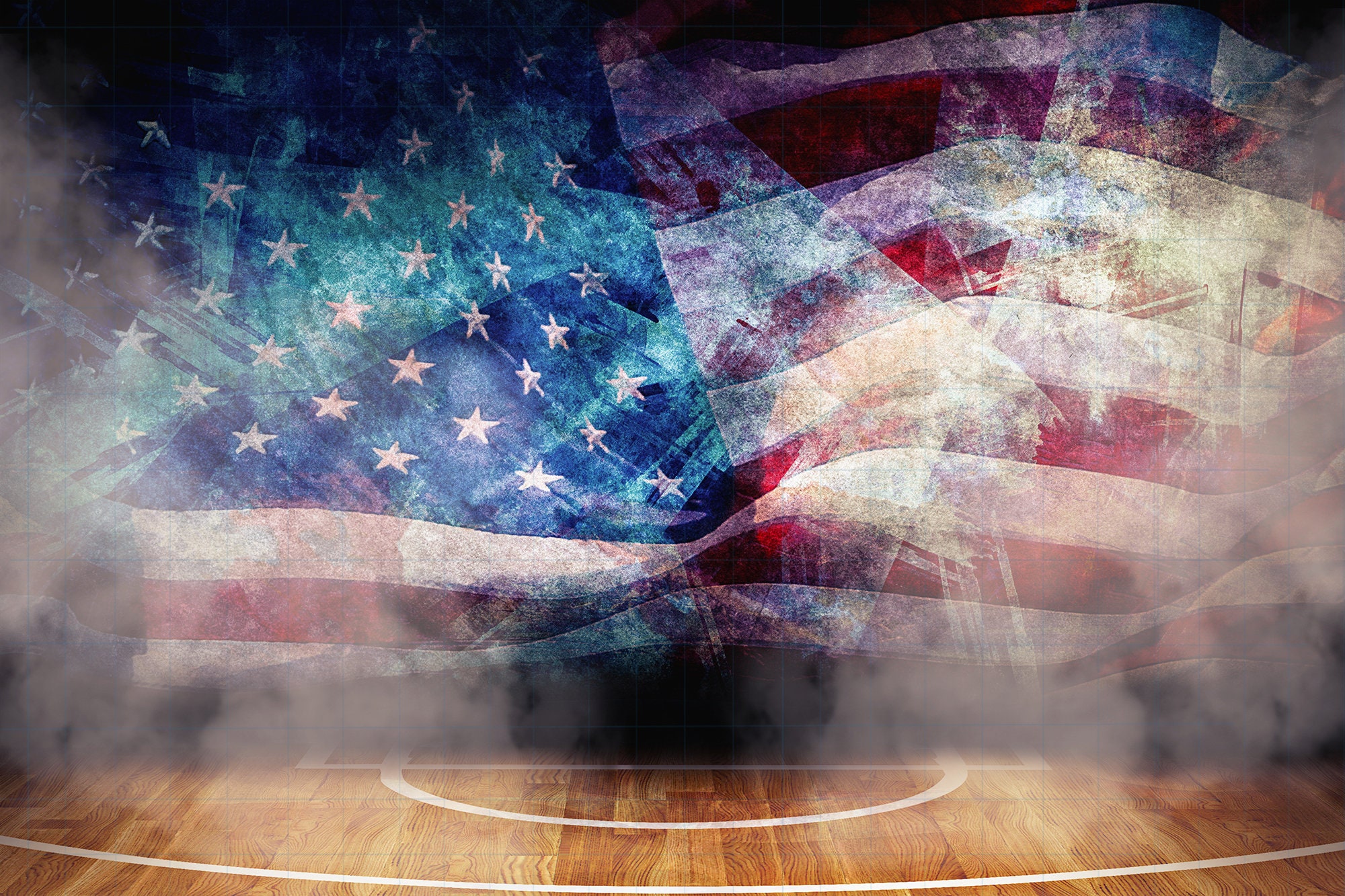 Basketball Backdrop Sport Background Digital backdrop | Etsy