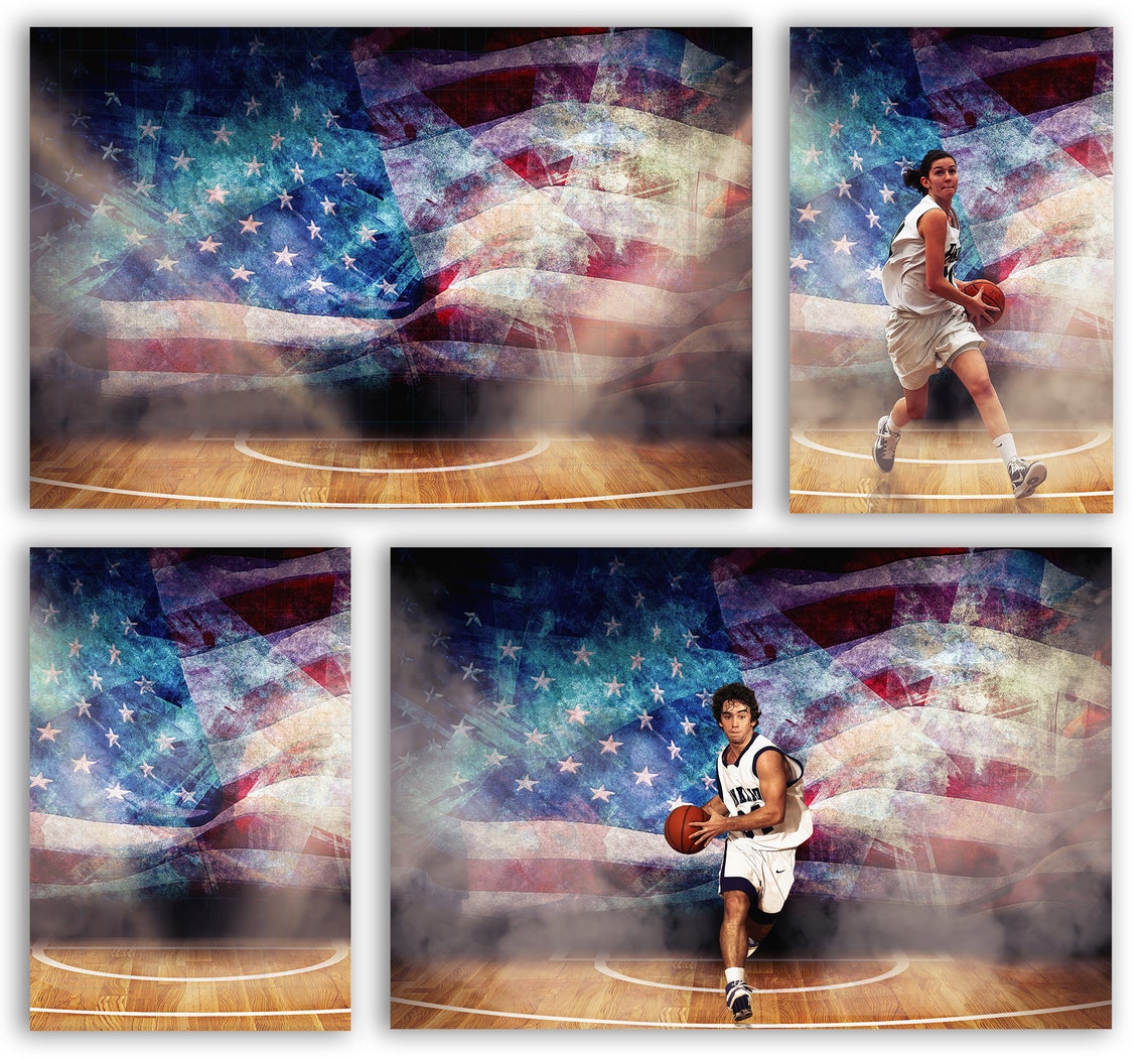 Basketball Backdrop Sport Background Digital Backdrop Etsy UK