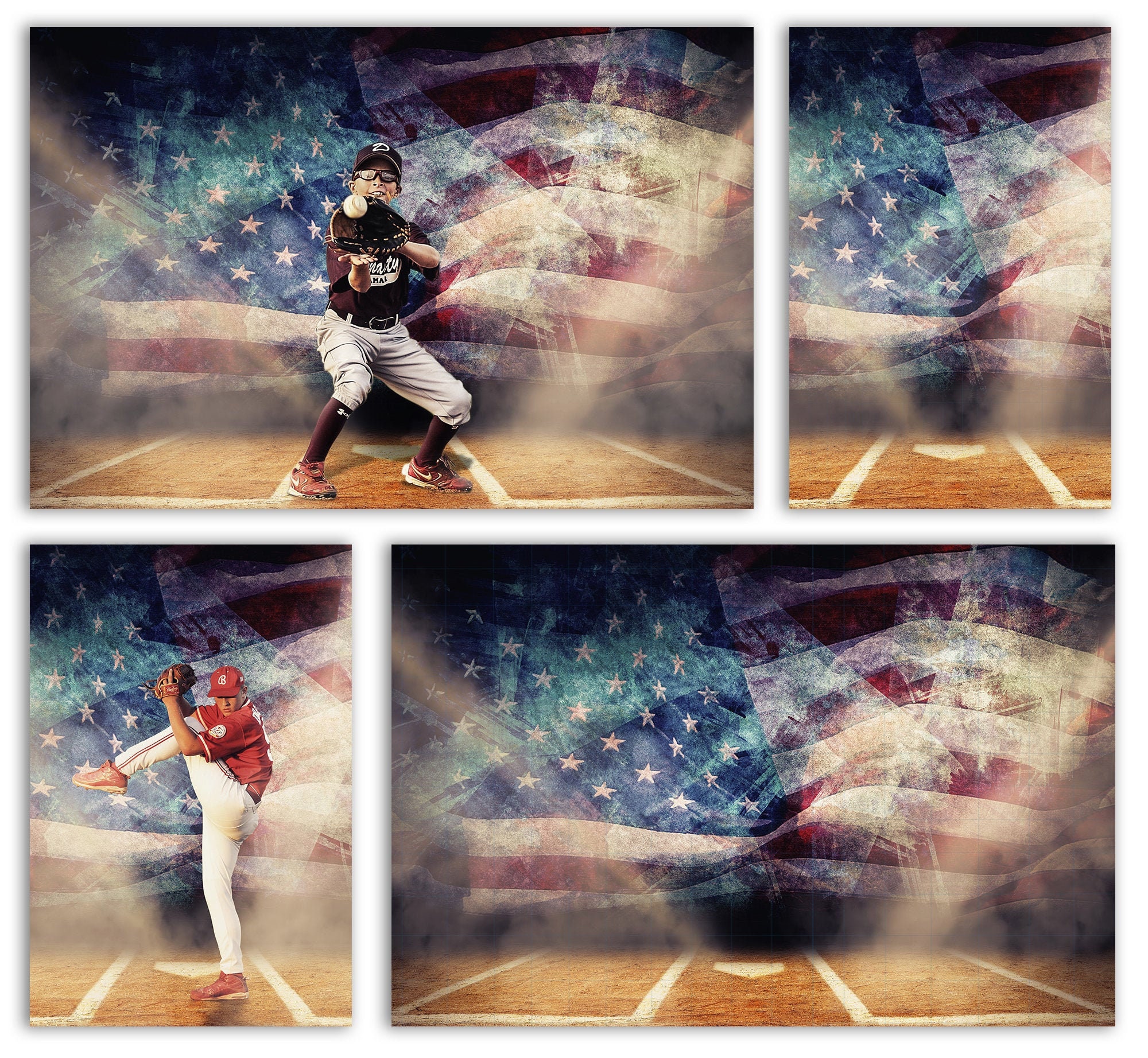 Baseball Backdrop Softball Sport Background Digital Etsy