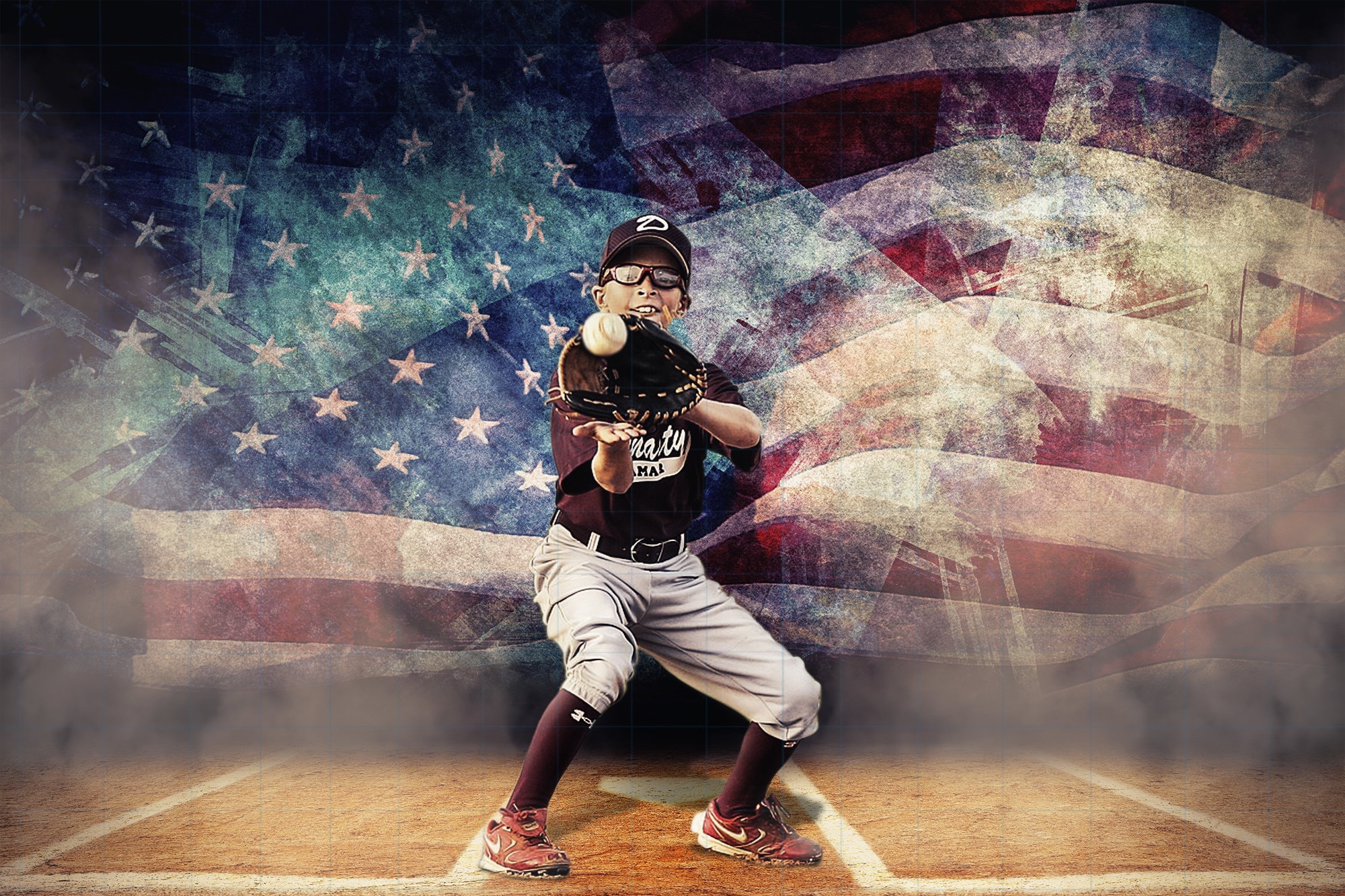 Baseball Backdrop Softball Sport Background Digital | Etsy