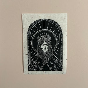 Brigid Block Print
