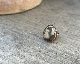 Ceramic Pottery Drop Ring