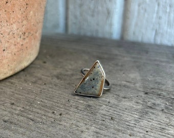 Ceramic Pottery Angle Ring