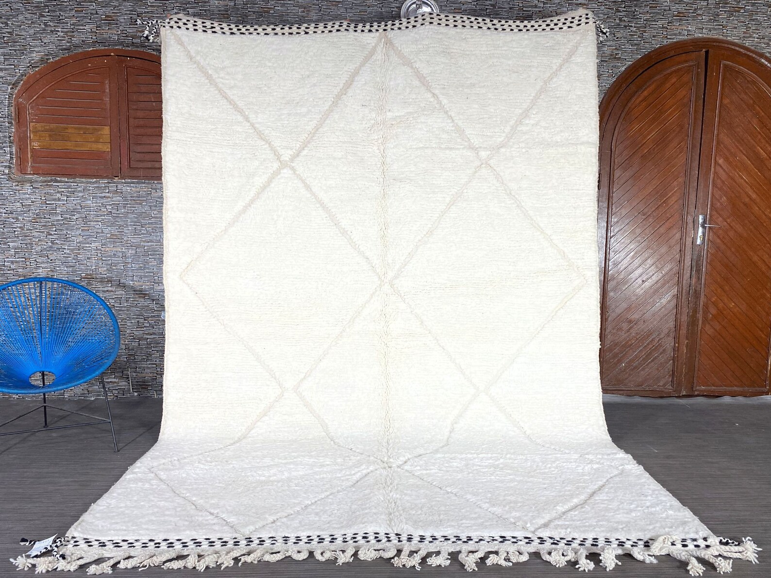 Wool berber carpets 6.8ft x 10.2ft Etsy