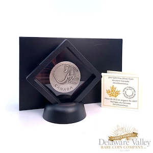 2017 Royal Canadian Mint 1oz .9999 Fine Silver 20 Dollar Ancient Canada Ornithomimus Coin in Original Packaging w/ COA | Silver Bullion