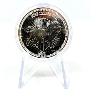 John Wick Continental Hotel Lion .999 Fine Silver | 1oz Round | 5oz Bar | Commemorative Silver | John Wick Movies | Collectible Silver