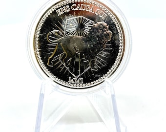 John Wick Continental Hotel Lion .999 Fine Silver | 1oz Round | 5oz Bar | Commemorative Silver | John Wick Movies | Collectible Silver