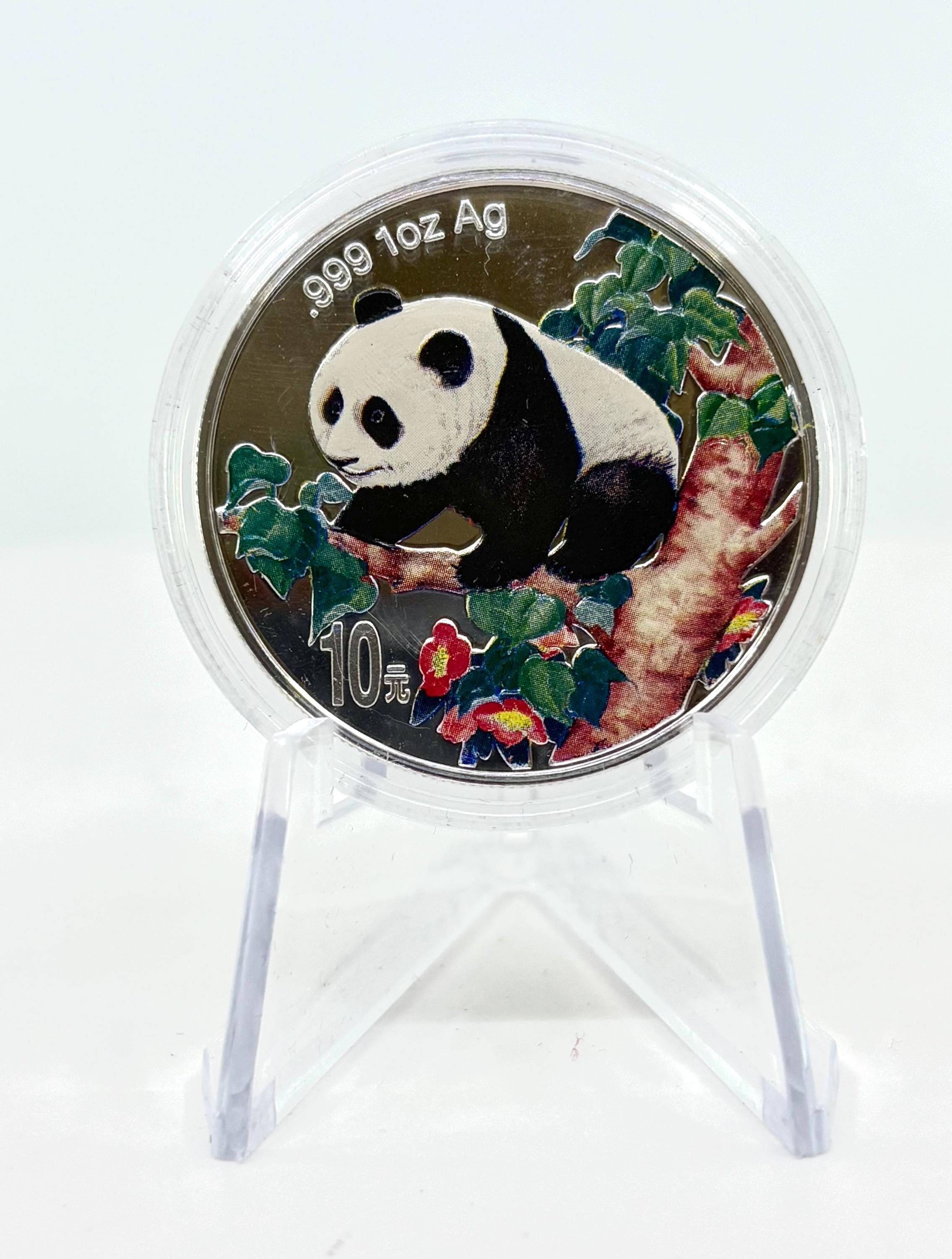 1998 Colorized Panda .999 Silver Two Coin Proof Set 1oz and 1/2 Oz | Coin  Set | Collectible Coins | Fine Silver Proof Coins | Bullion Coins - Etsy