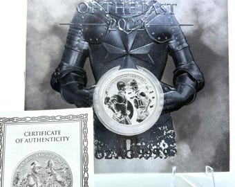 2022 Knights of the Past 1oz .999 Fine Silver Round | Crusades | Christianity | Silver Bullion | Collectible Silver | Maltese Silver