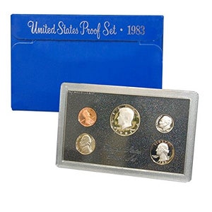 1983-S United States Mint Proof Set w/ Original Box | Proof Coins | Mint Coins | Mint Set | Collectible Coins | Coin Set | Collectible Set