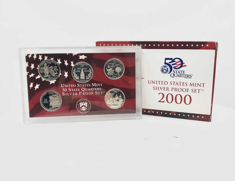 2005-s U.S SILVER Proof Set Mint Made in Red Mint Box with COA U.S