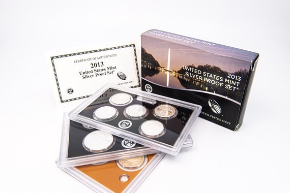 2013-S United States Mint Silver Proof Set W/ Original Box | Proof
