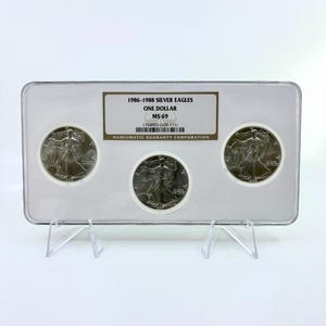 Silver Eagle Ms69 - Etsy