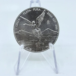 2022/2019 .999 Fine Silver Mexican Libertad | Mexican Coin | Fine Silver Coin | Collectible Silver | Silver Bullion | Bullion Coin