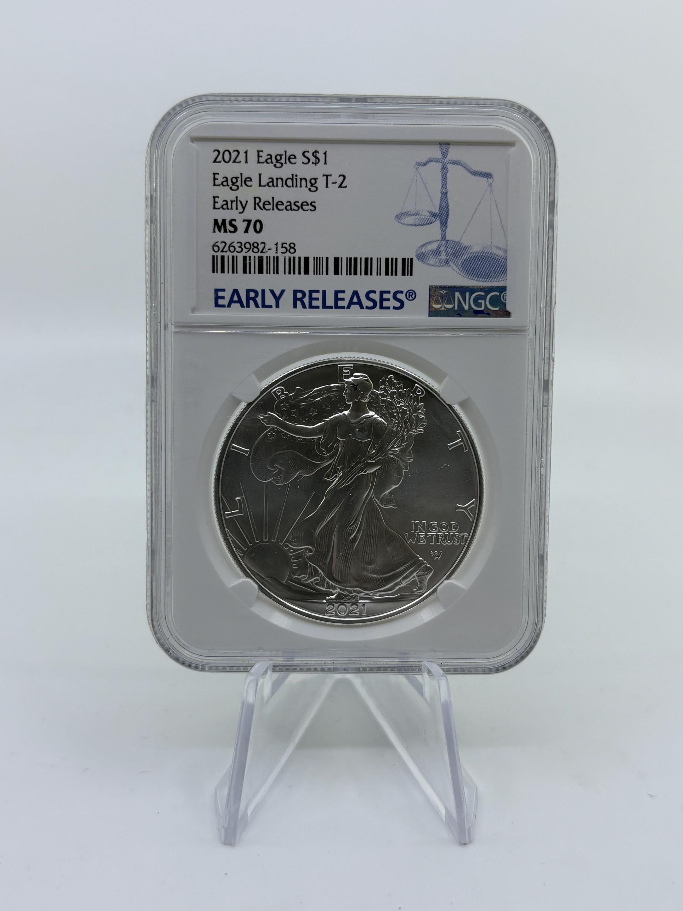 2021 Ms70 Silver Eagle - Etsy