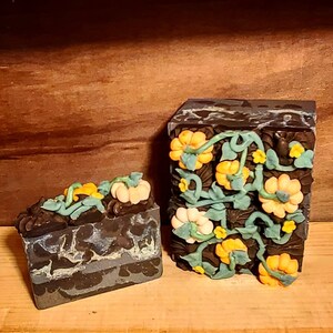 Savon au lait de chèvre - Fairy Hollow (potiron épicé)