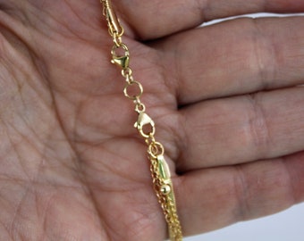 Layered Necklaces Clasp Separator, sterling silver or gold fill lobster clasp for chains and bracelets