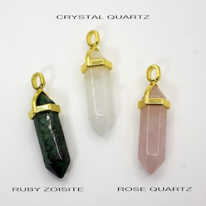 Gold Point Pendants, 37X12.5mm, 3pcs