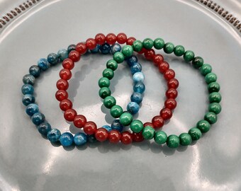 Village Vibes Stackable Bracelets, Manifestation, Minimalist, Set of 3
