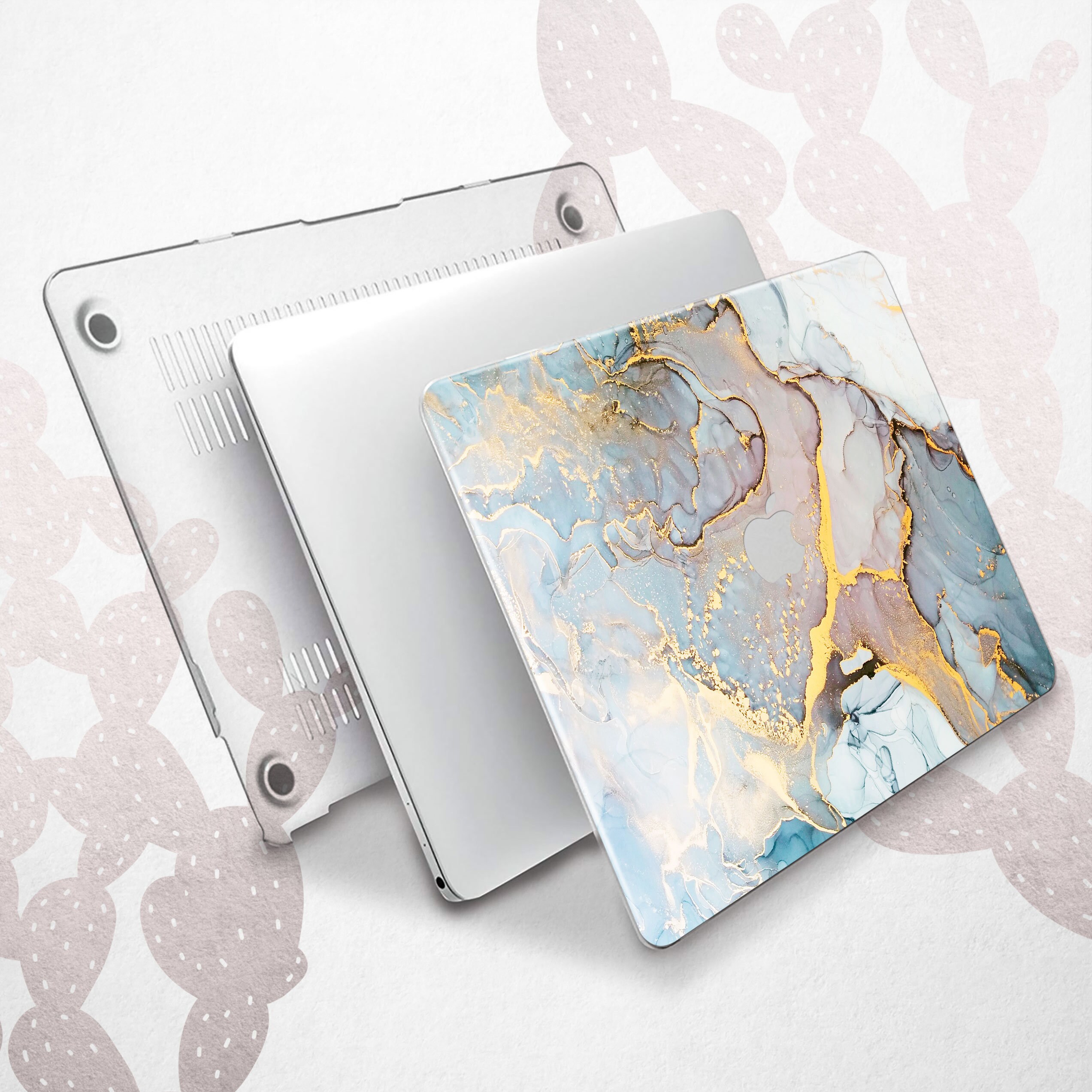 水彩マーブル MacBook Air 15 13 11 M4 2025 ハードケース  ブルーアルコールインク MacBook Pro 16 15  14 A2141  プラスチック きれいな質感 Mac 12 A1534 - Etsy 日本