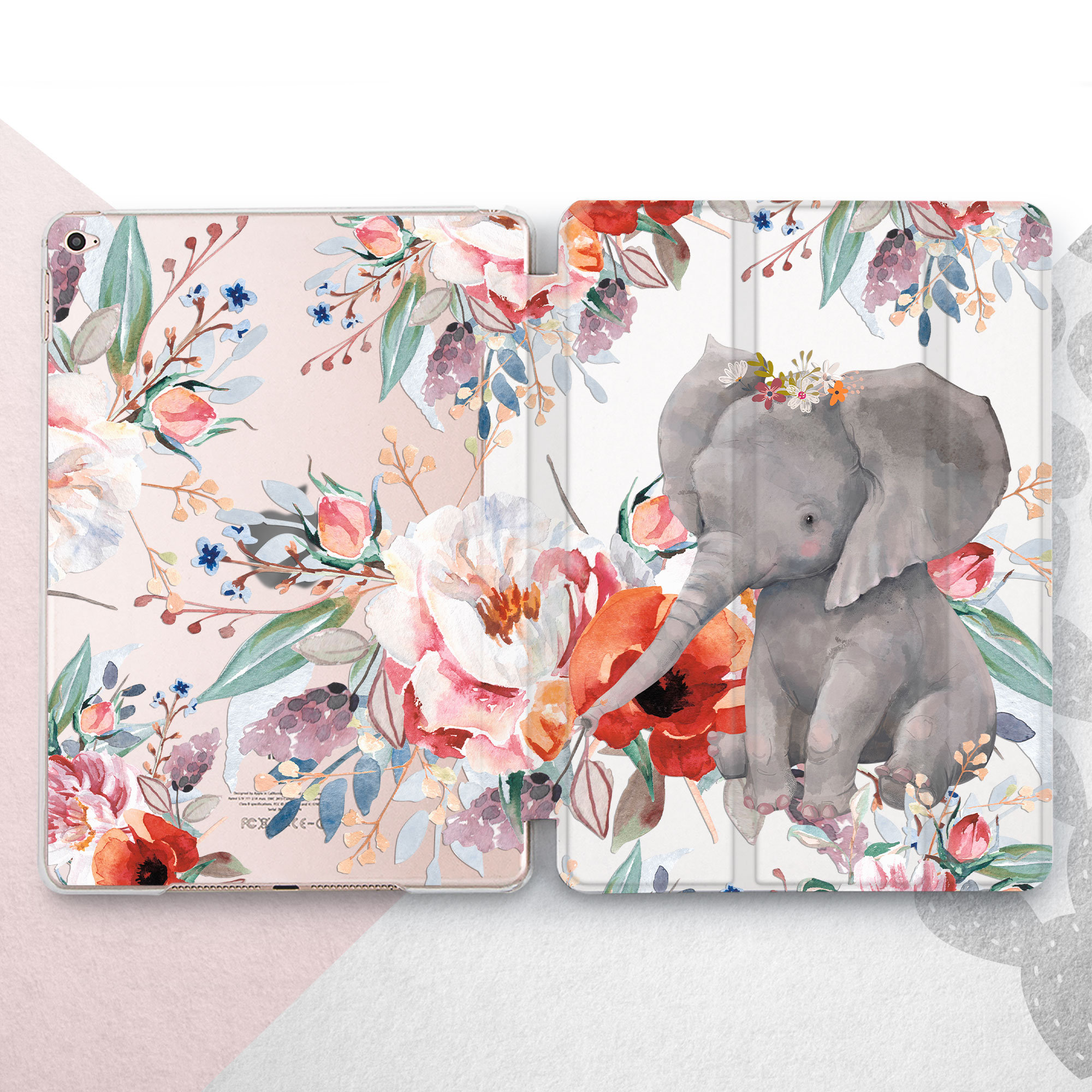 Elephants iPad Case