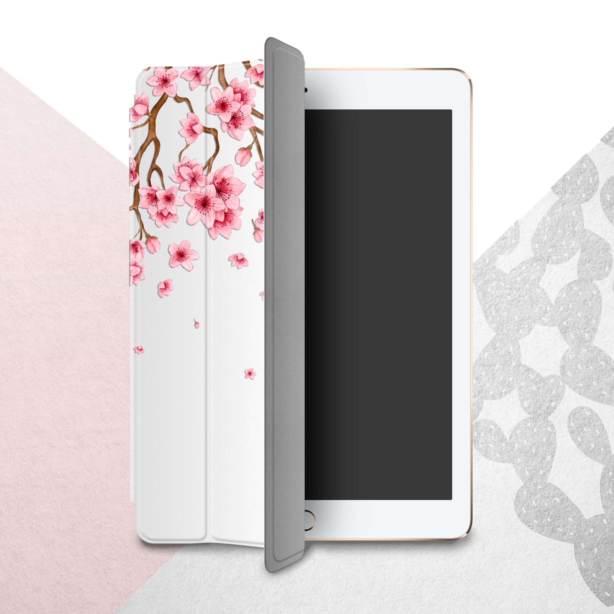iPad 桜 Japanese iPad Case for iPad Pro 11 12.9 10.5 Floral iPad