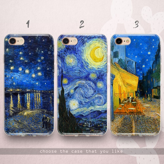 Vincent Van Gogh iPhone 15 14 13 12 11 X Case Impressionism Art