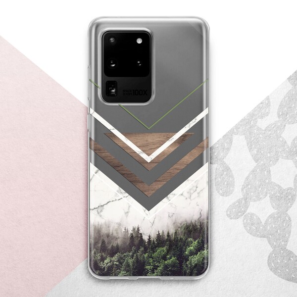 Marble Forest Google Pixel 8 7 XL Samsung 24 23 22 21 20 Geometric iphone 15 14 13 12 11 xs xr x case Nature Chevron Galaxy Note 10 5G Cover