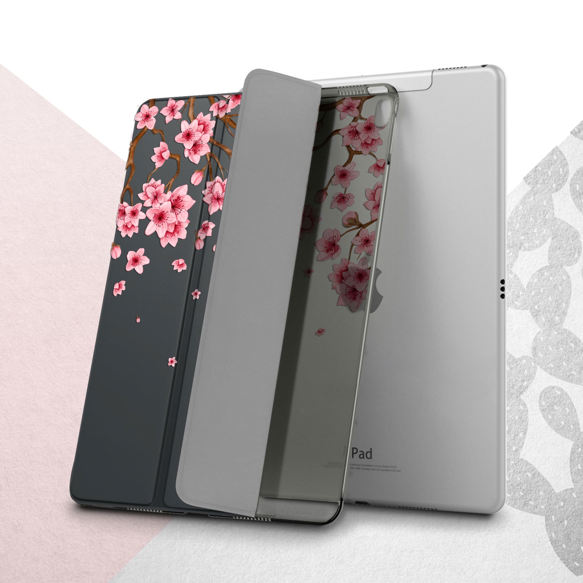 Apple - 桜　iPad Pink Sakura Flower iPad Pro 13 12.9 11 2024 Cover / Cherry