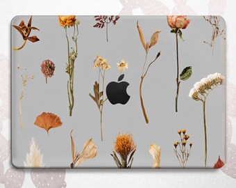 Torkade blommor Mac Air 13-fodral / Bouquet Wildflowers Macbook Pro / Blommigt Neo-fodral