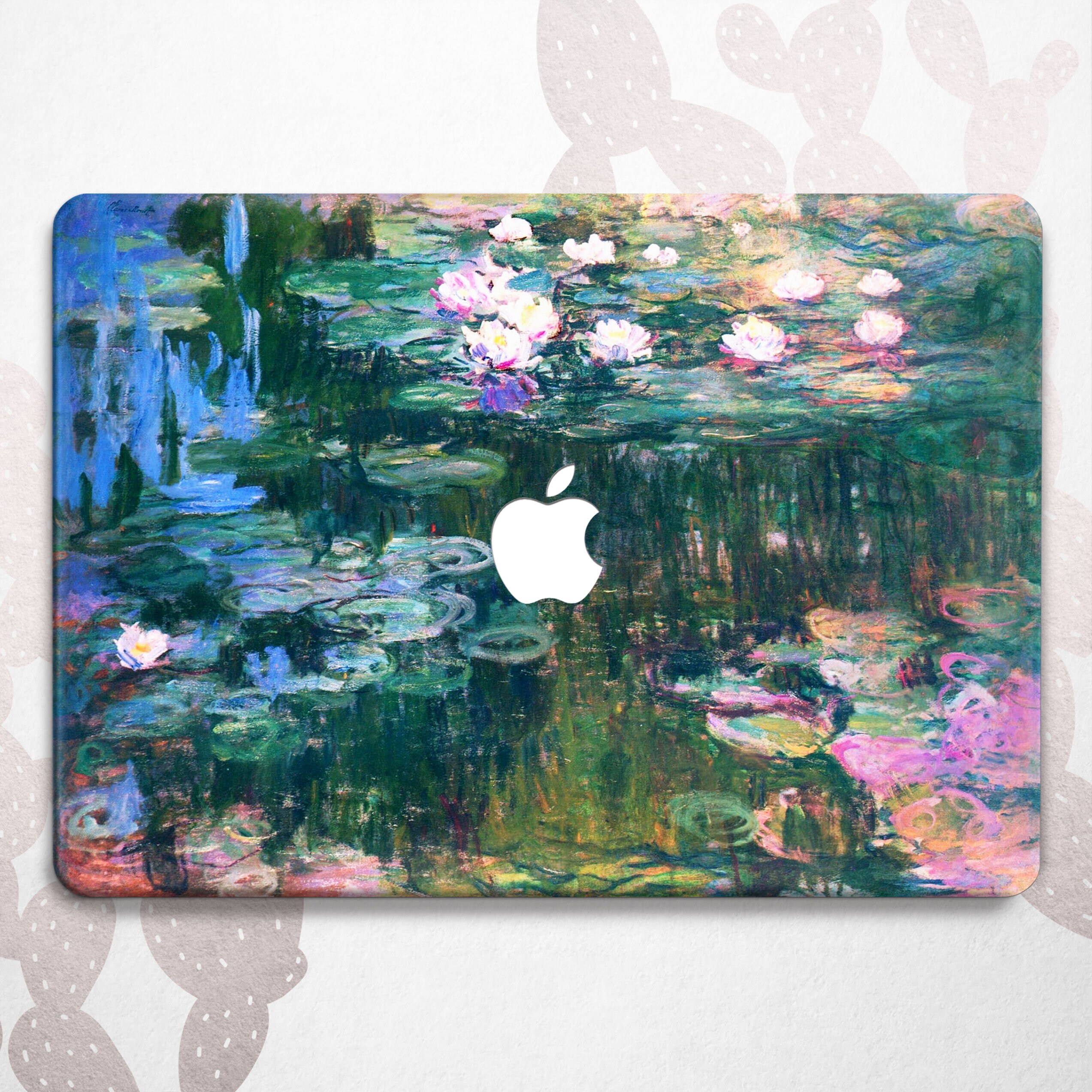 クロード・モネより クロード・モネ 睡蓮 Mac Pro 16 15 14 インチ A3185 カバー