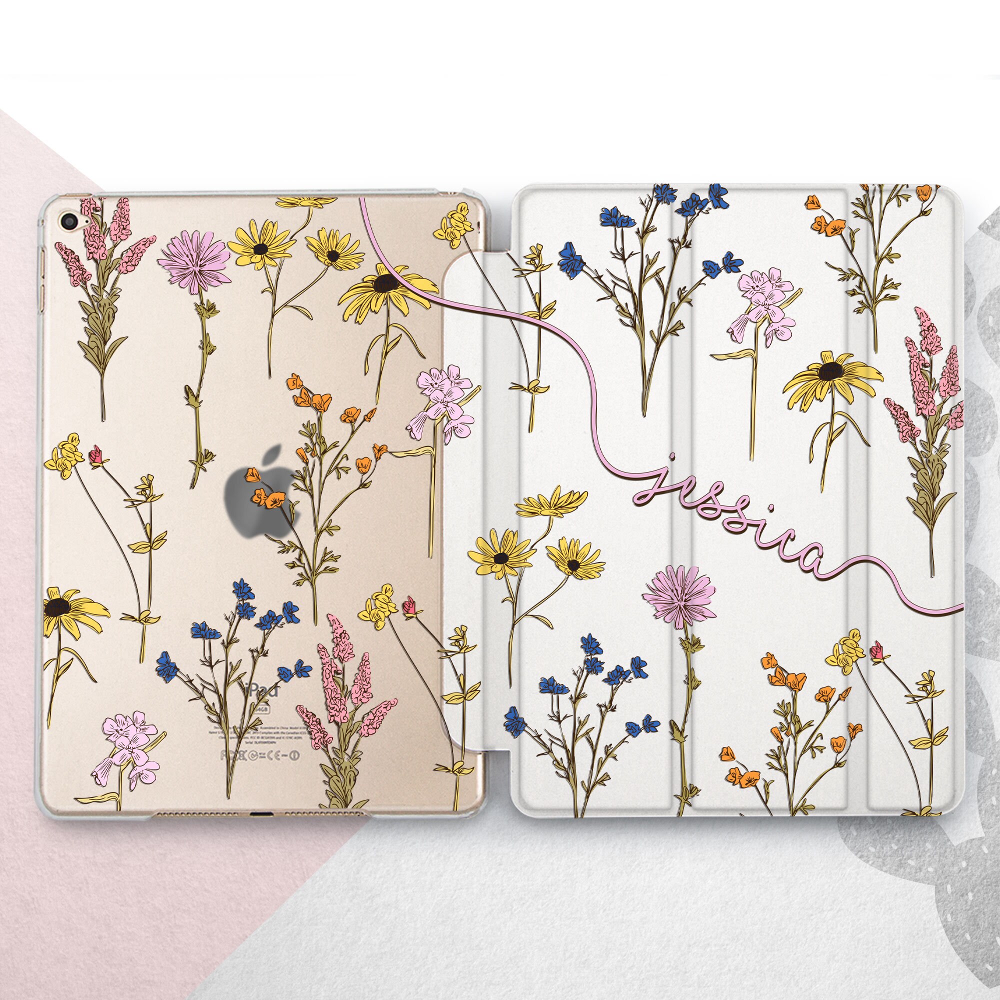 【未開封】FLOWERS CAPSULE Vintage Botanic Herbs iPad 10.9 10.5 10.2 Cover / Garden
