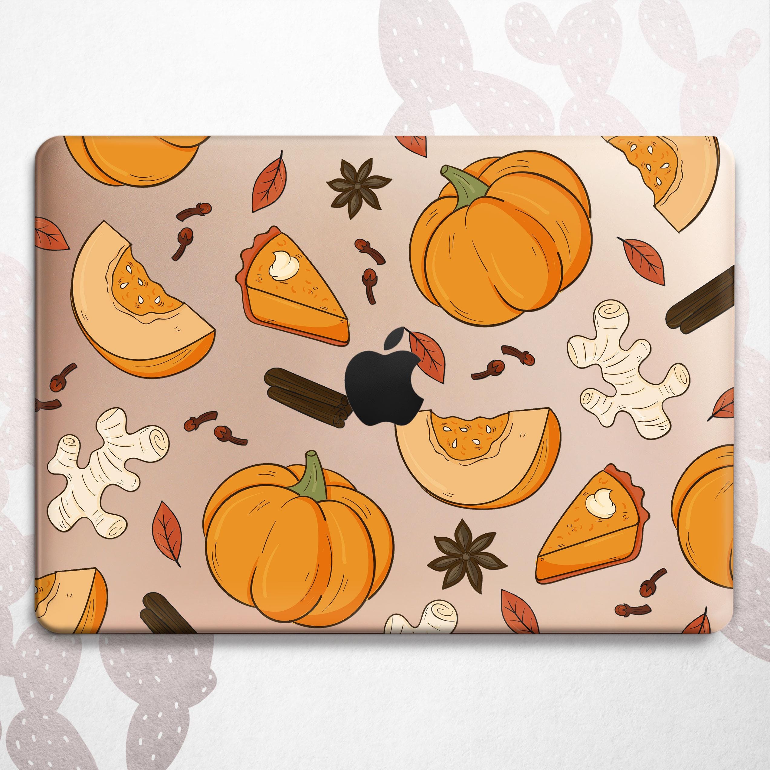 スイートパンプキンMacBookケース：10月のフードカバー、心地よい秋の 