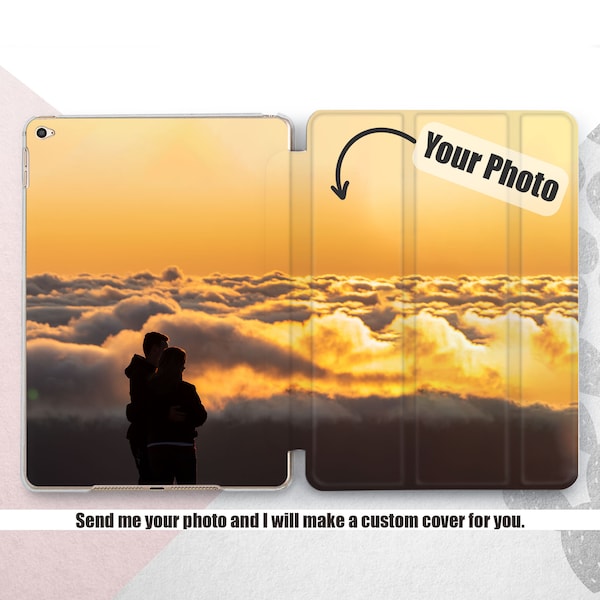 Your Photo iPad Pro 12.9 11 2022 2021 6th Custom Personalized Picture Mini 6 Customized Image Air 5 4 3 Case iPad 10.9 10.5 10.2 Own Design