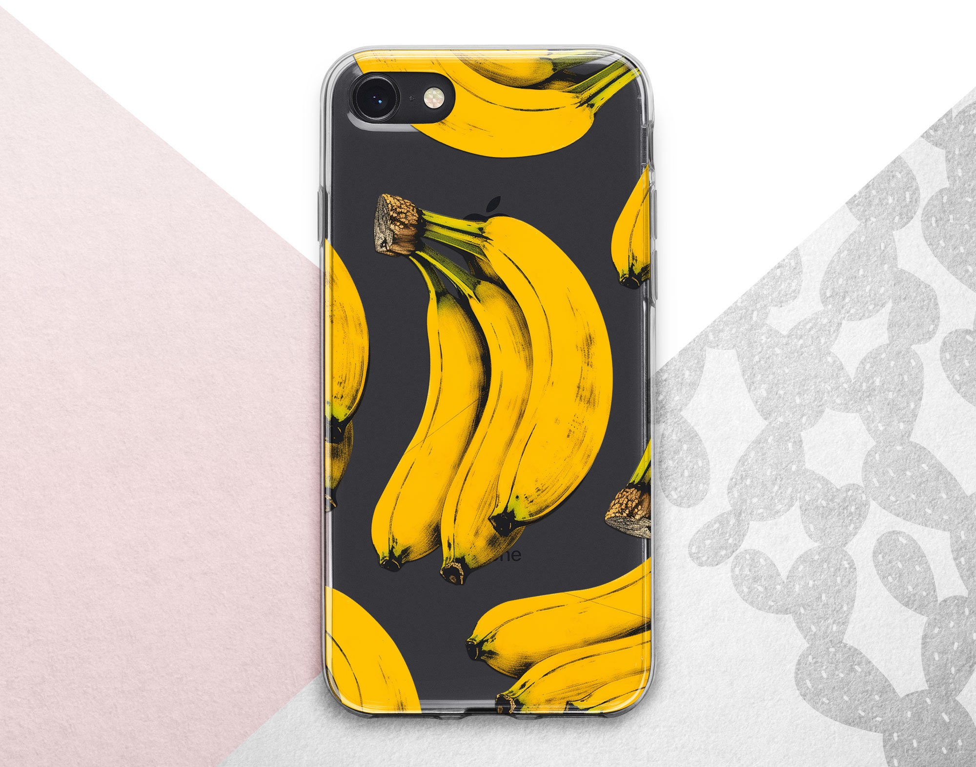 iPhone - bananan Phone Case Fits iPhone X Banana Phone Case Logo Banana 3D