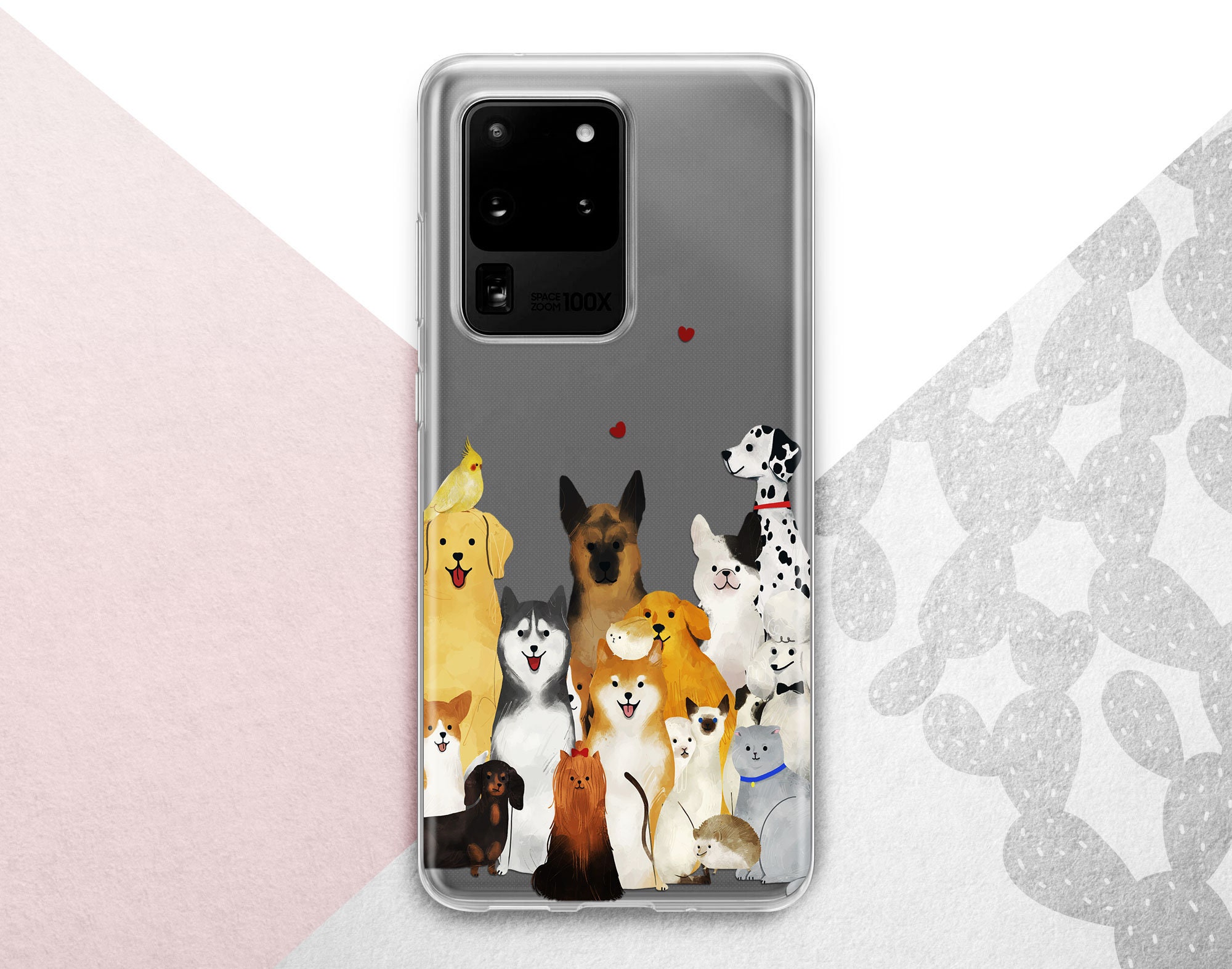犬　Google pixel グーグル ピクセル 背面ケース ふわふわ 動物 犬 ケース 全5色
