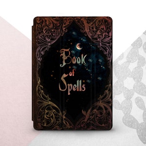 Magic Book of Spells Mini 6 Air 5 4 3 Cover Celestial Butterfly iPad Pro 12.9 11 2022 Case Mystical Moth iPad 10.2 10.5 10.9 Dark Witchcraft image 2