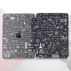 Science Formula iPad Case: Botanical Biology Pattern