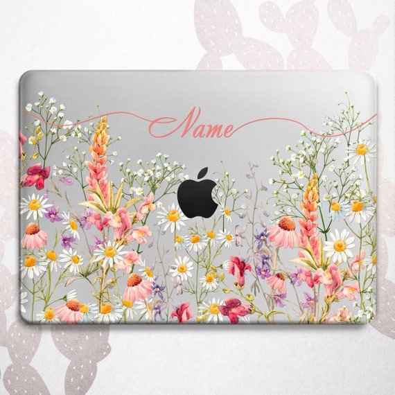Camomilla MacBook Pro 16 15 14 2020 2019 A2442 custodia Floreale
