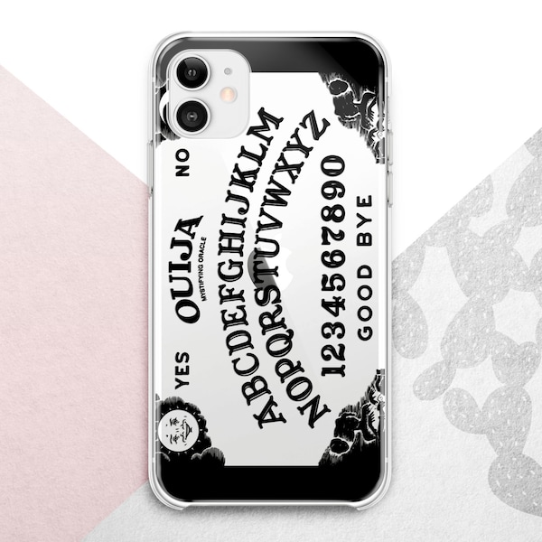 Ouija Board Spirit iPhone 15 14 13 12 11 x xs Oracle Galaxy Note 20 FE Clear Google Pixel 8 7 6 Dark Magic Samsung 24 23 22 21 20 10 5G hoesje