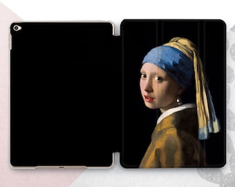 Girl with a Pearl Earring iPad Mini 6 Air 5 4 3 2 Famous Artist iPad 10.9 10.5 10.2 Case Johannes Vermeer iPad Pro 12.9 11 Case Classic Art