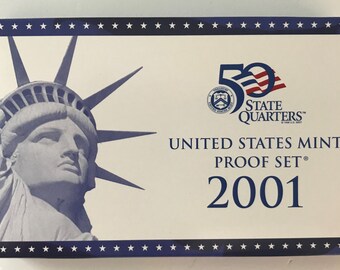 2001 - S Proof Set (10 Coins)