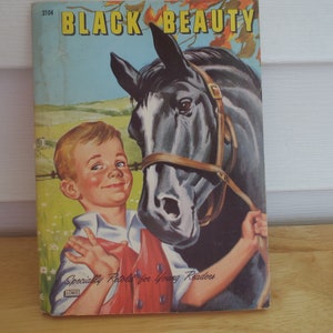 Vintage 1959 Black Beauty, Paperback/Softcover Book by Anna Sewell