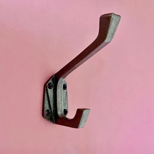 Cast Iron Art Deco coat hooks hook hangers